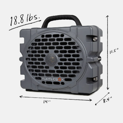 Turtlebox Grande Speaker - Gray