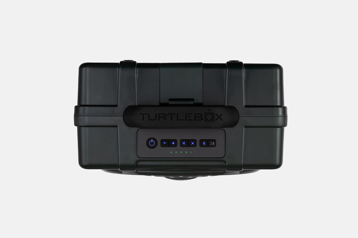 Turtlebox Gen2 Bluetooth Waterproof Speaker - Original Green/Black