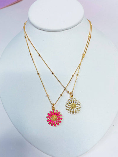 Taylor Shaye Paisley Necklace: White
