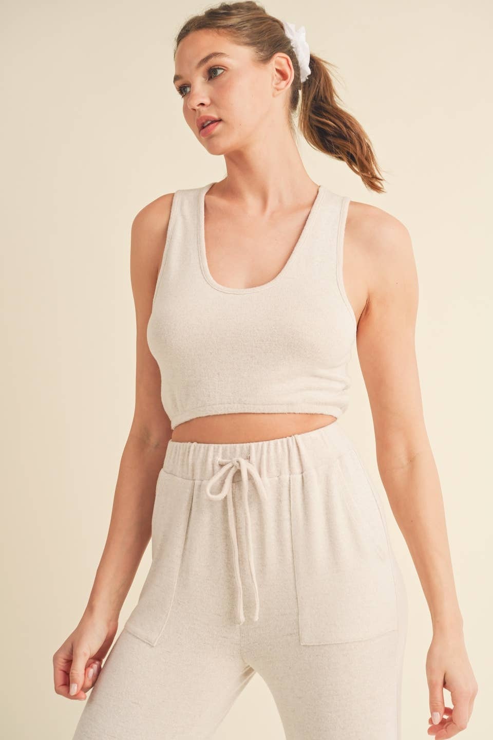 Soft Brushed Hacci Lounge Set