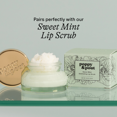 Poppy & Pout Lip Balm: Sweet Mint