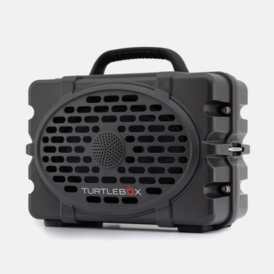 Turtlebox Gen2 Bluetooth Waterproof Speaker - Thunderhead Grey/Black