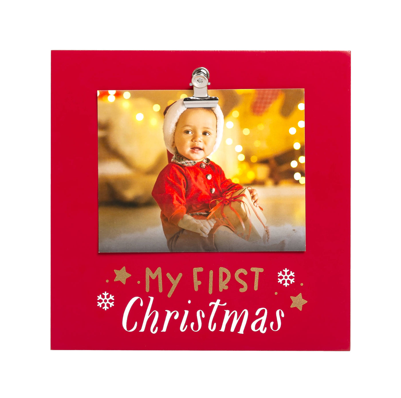 My First Christmas Sentiment Holiday Frame