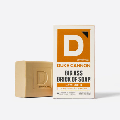 Duke Cannon Big Ass Brick of Soap- Sawtooth
