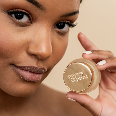 Poppy & Pout Lip Scrub: Marshmallow Creme