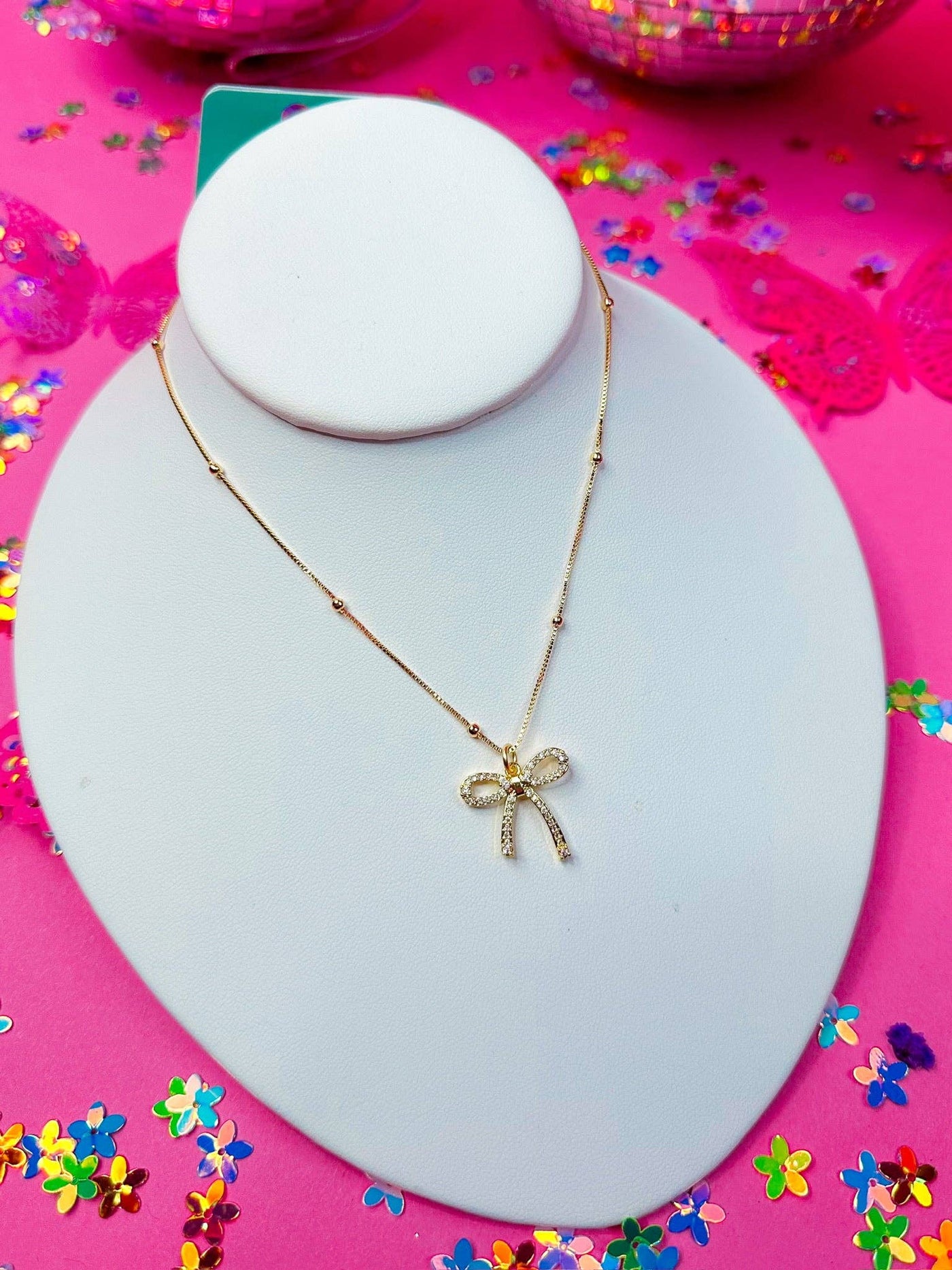 Taylor Shaye Designs Isabella Bow Necklace