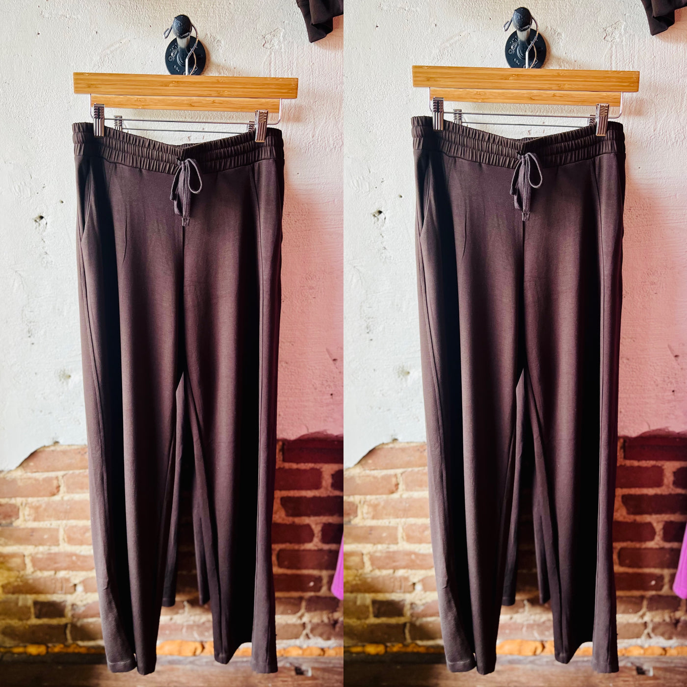 Wide Leg Drawstring Sweatpants