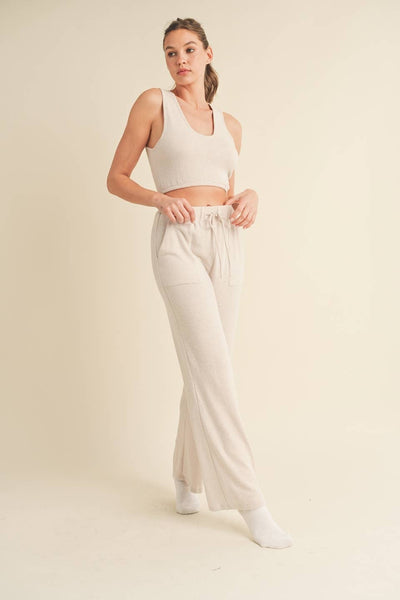 Soft Brushed Hacci Lounge Set