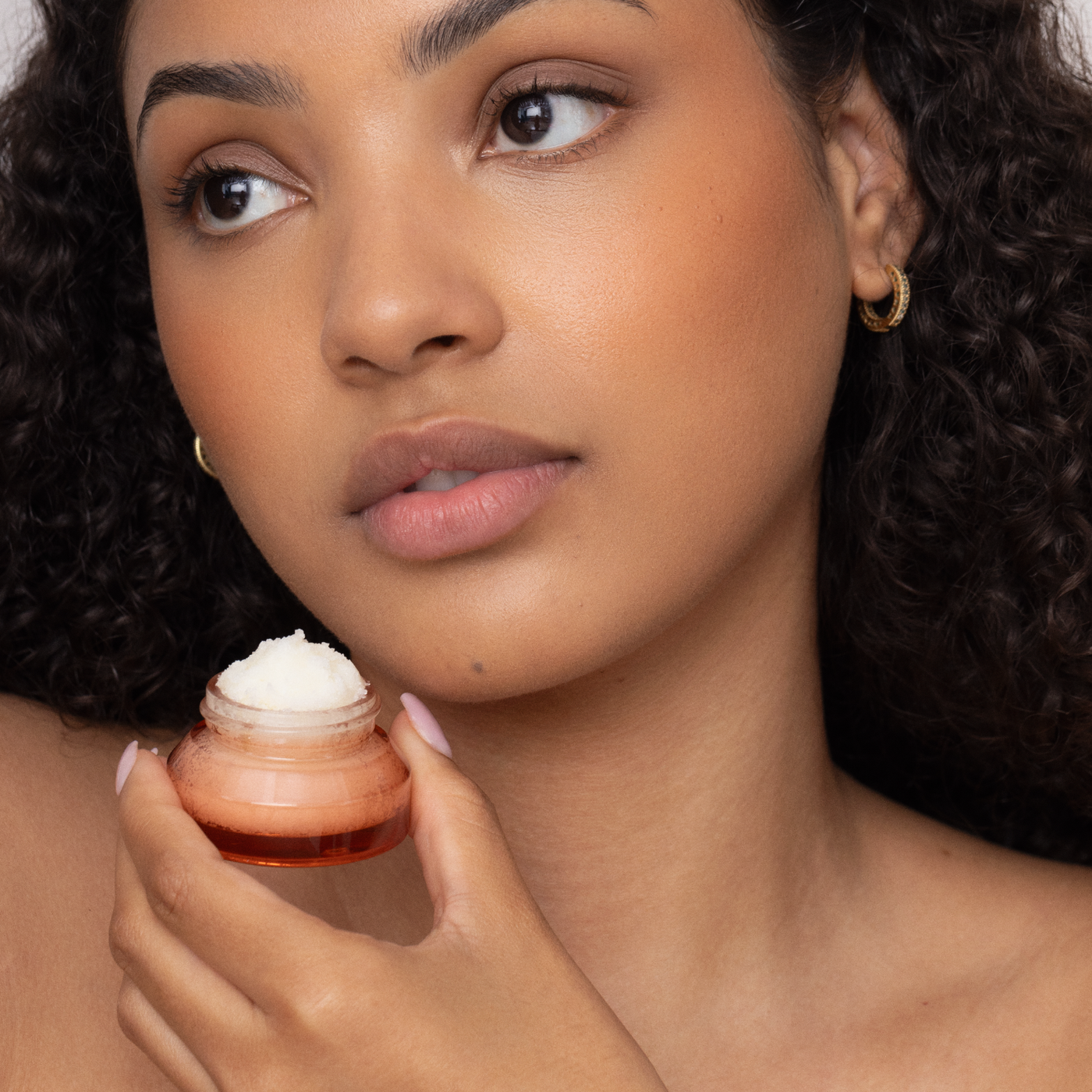 Poppy & Pout Lip Scrub: Pomegranate Peach