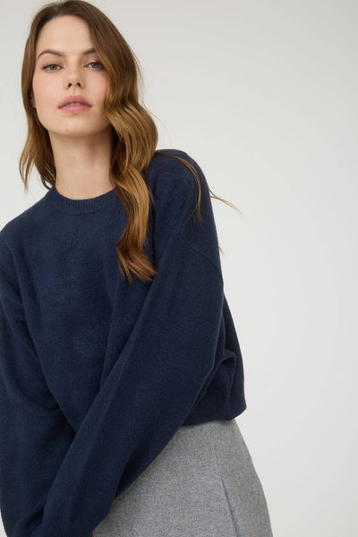 Cream Cropped Sweater