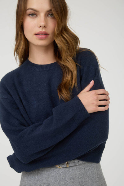 Cream Cropped Sweater