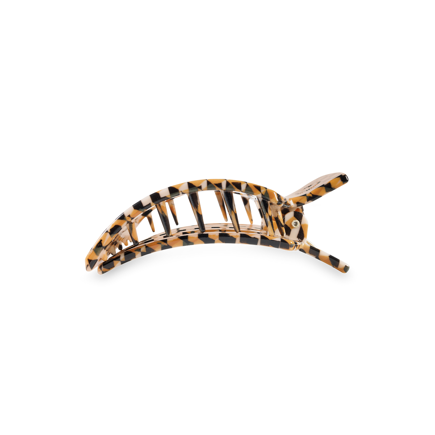 TELETIES Square Flat Hair Clip | Small | Gone Glamping