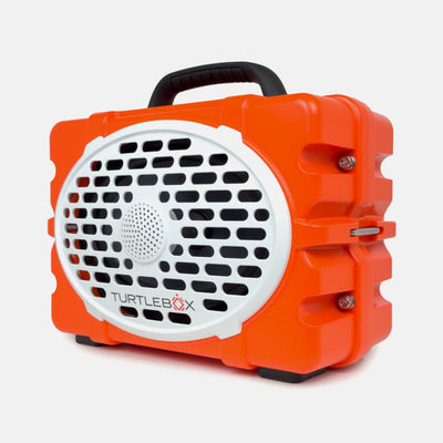 Turtlebox Gen2 Bluetooth Waterproof Speaker - Original Orange/Black