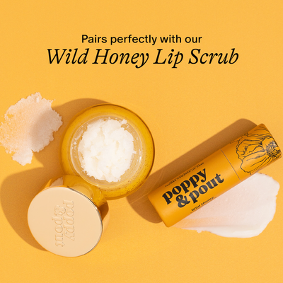 Poppy & Pout Lip Balm: Wild Honey