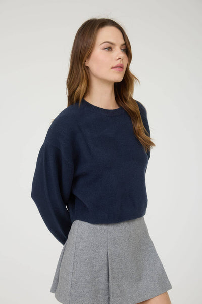 Cream Cropped Sweater