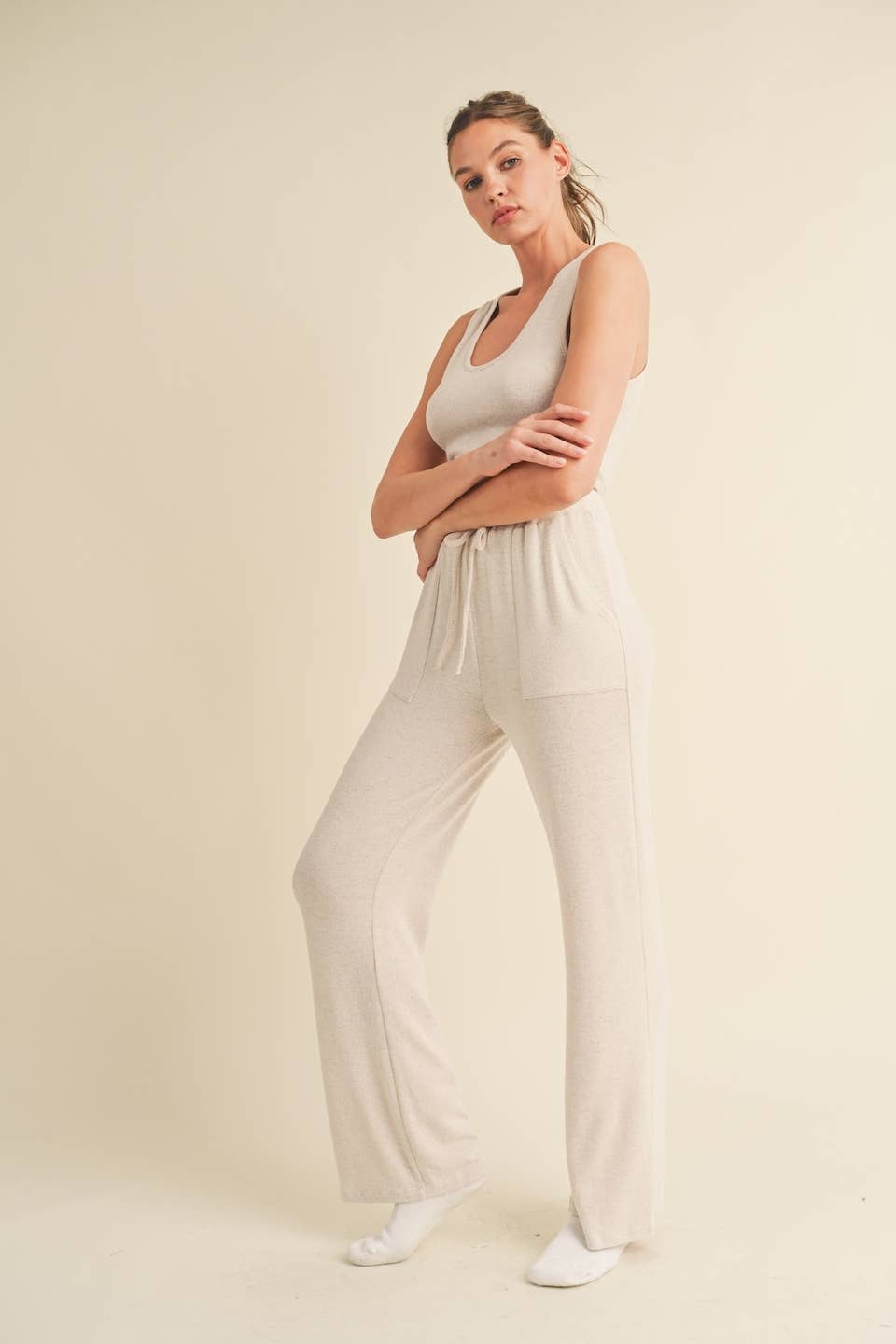 Soft Brushed Hacci Lounge Set