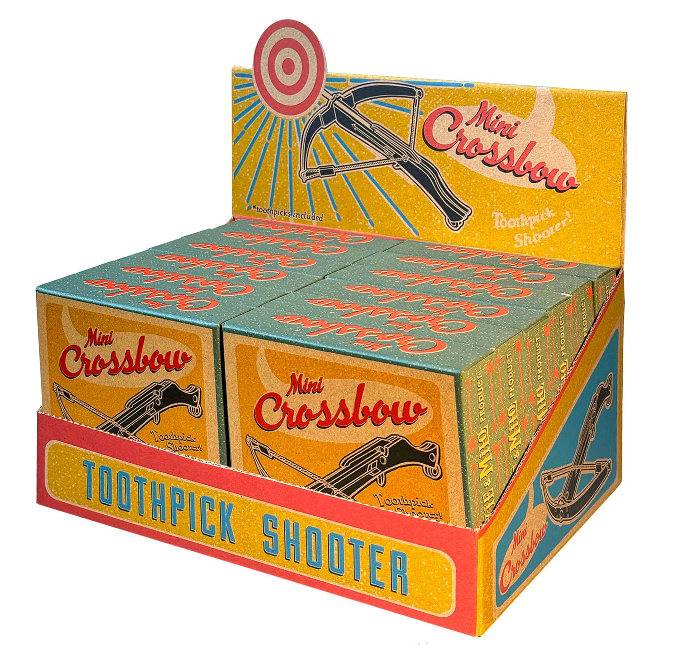 Mini Crossbow Toothpick Shooter