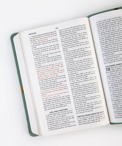The Holy Bible KJV: Prayer Map Edition