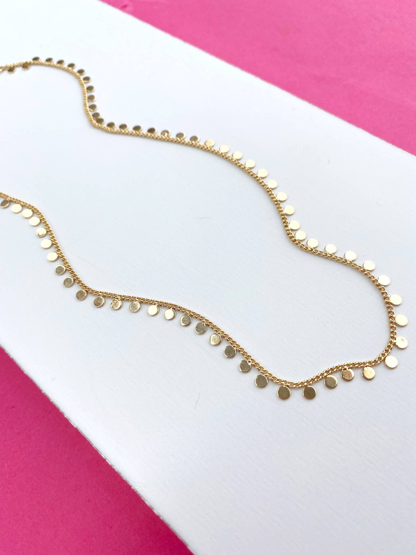 Taylor Shaye Gold Filled Coin Chain Choker