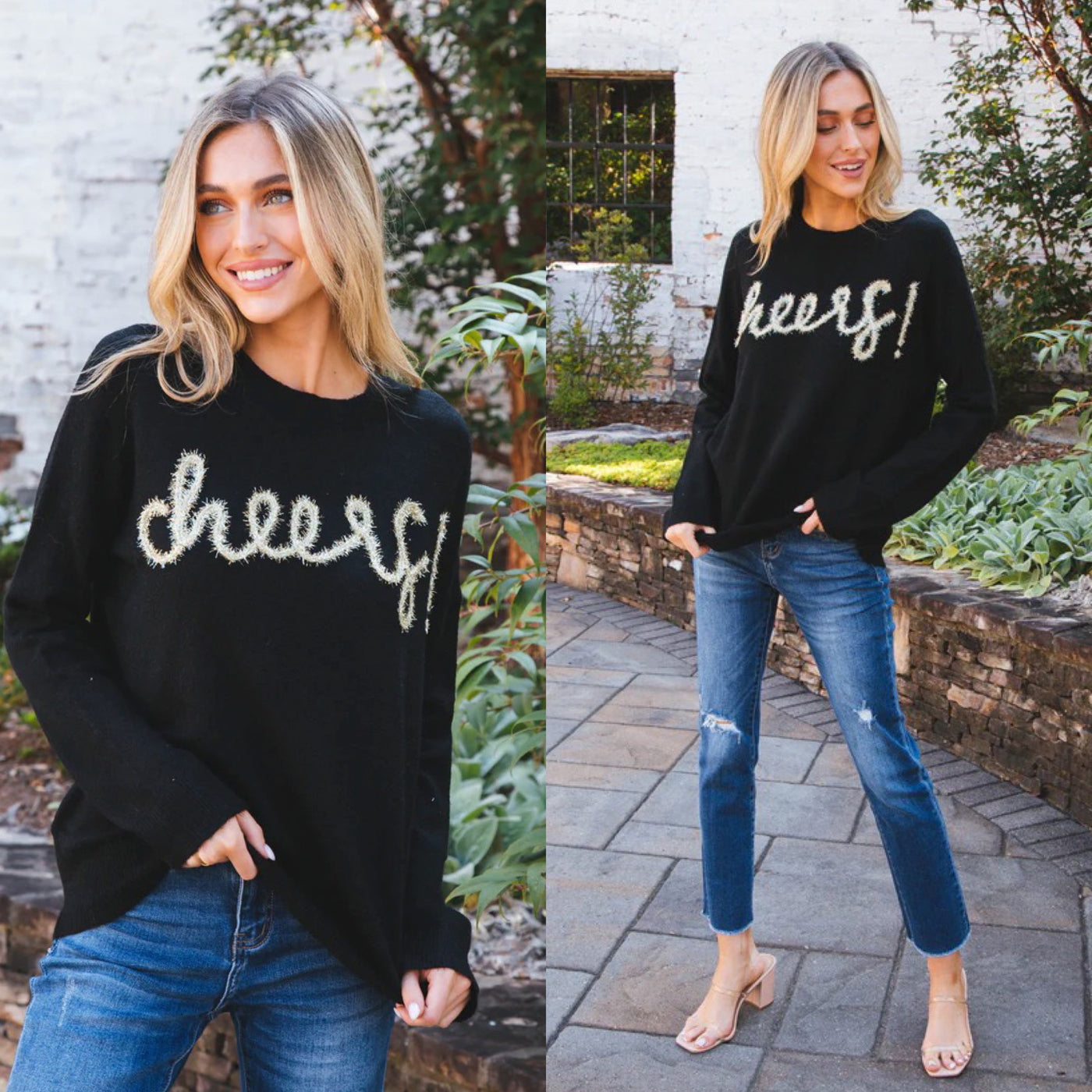 Plus Size Cheers Sweater