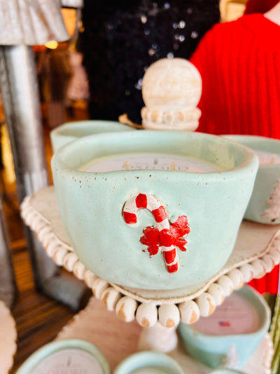 Oxford Candle Co. 14oz Tiffany Blue Pottery Candle