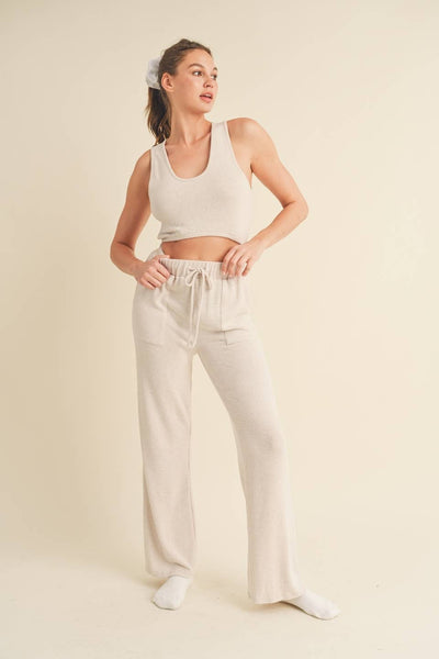 Soft Brushed Hacci Lounge Set