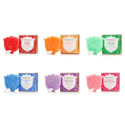 Spongellé Les Fleurs Body Buffer