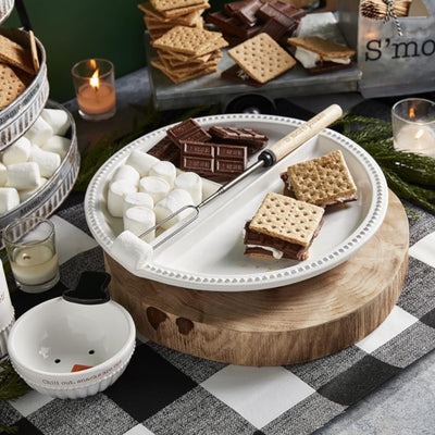 S'mores Plate & Skewer Set