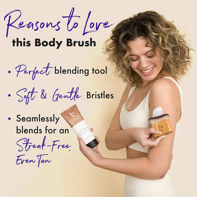 Beauty by Earth Self Tanner Application Kabuki Body Blending Brush