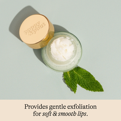 Poppy & Pout Lip Scrub: Sweet Mint