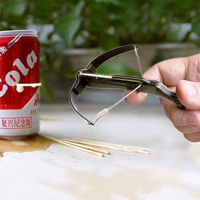 Mini Crossbow Toothpick Shooter