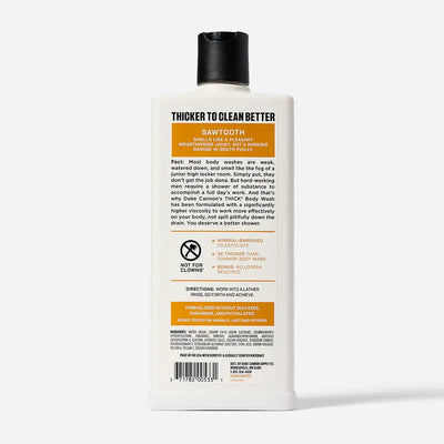 Duke Cannon THICK Body Wash Sawtooth 18oz