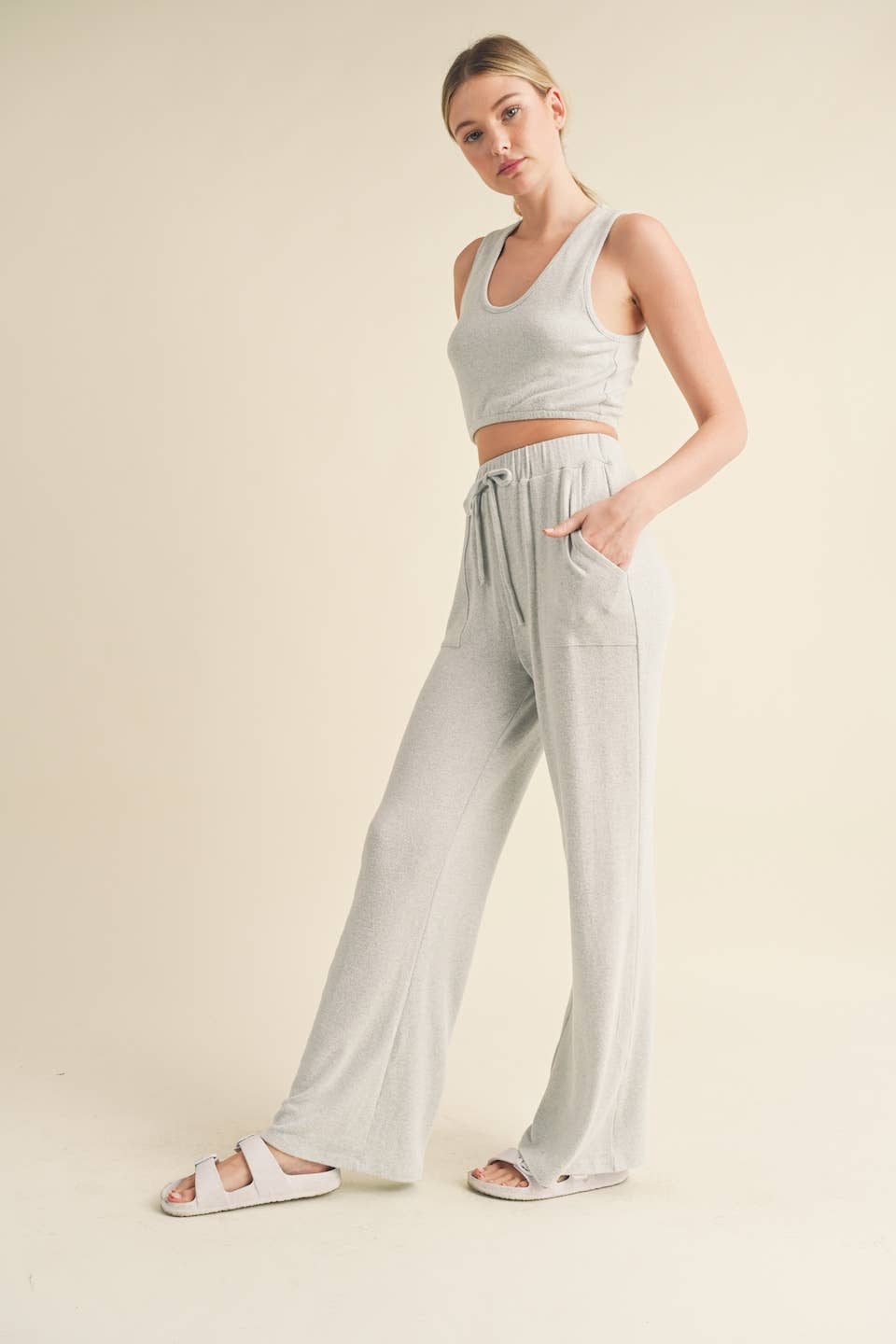 Soft Brushed Hacci Lounge Set