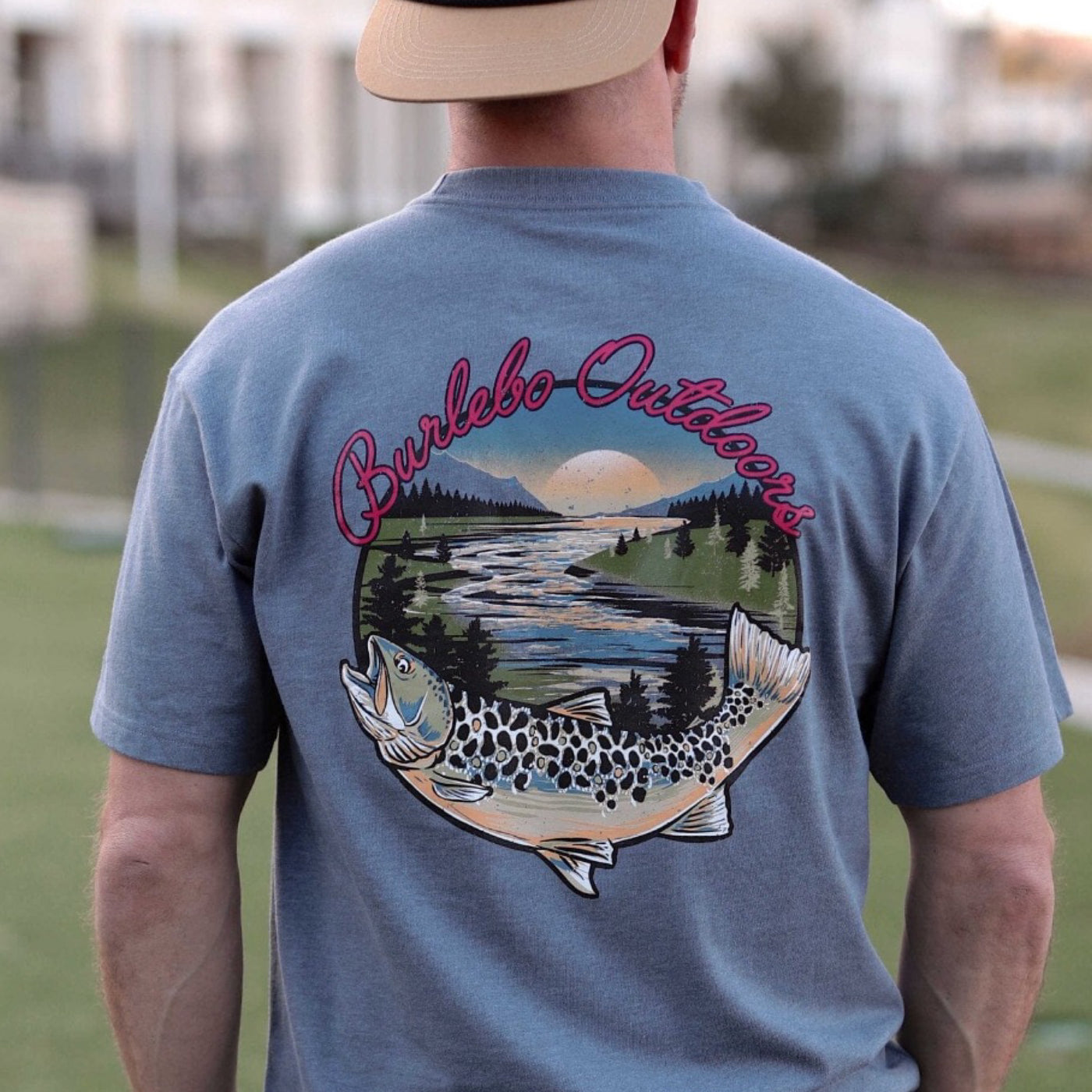 Burlebo River Fish Tee