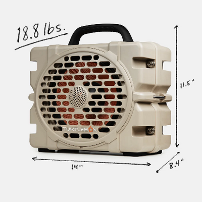 Turtlebox Grande Speaker - Field Tan