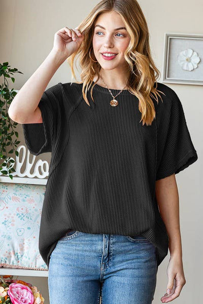 Sage Ribbed Top