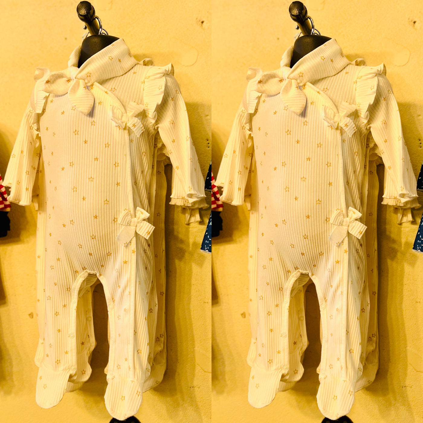 Mud Pie Gold Stars Romper