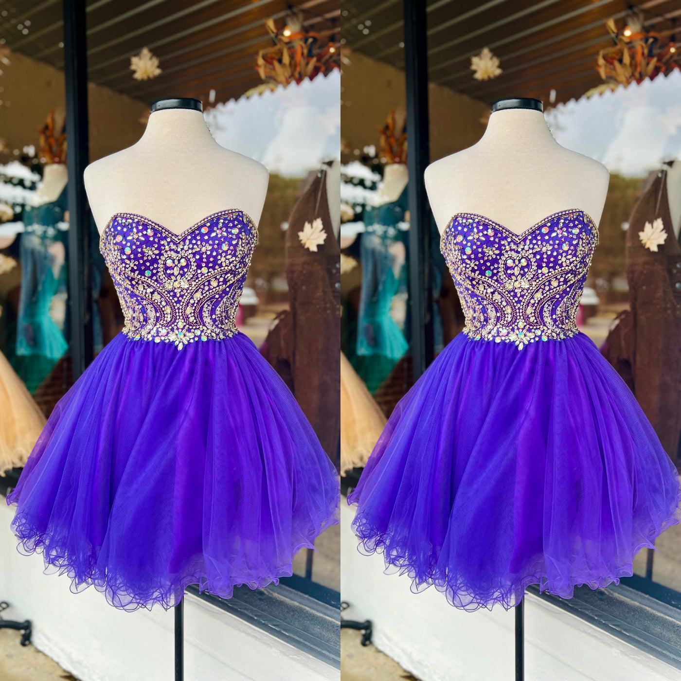 Juliet 751 Purple Dress