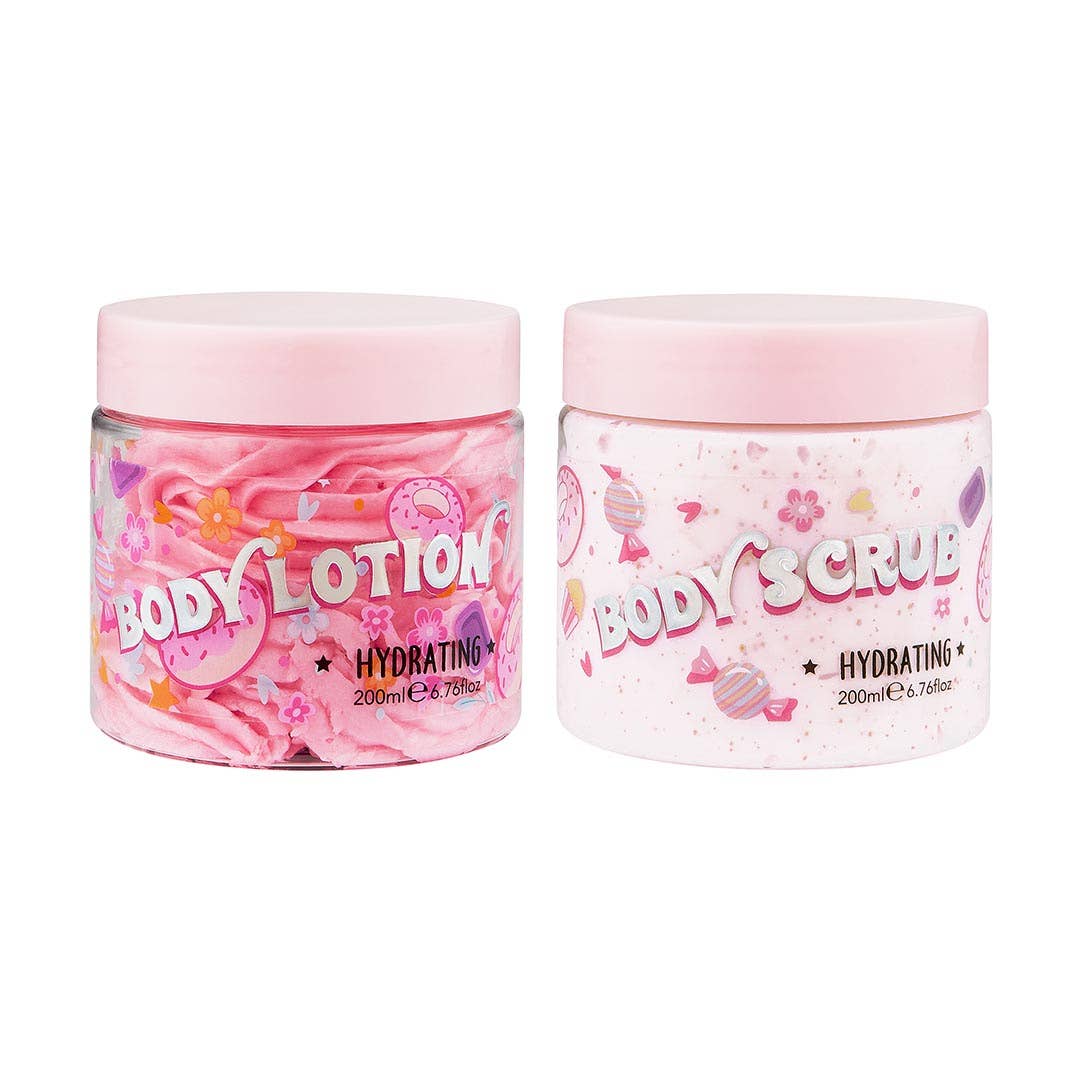 Sweetea Body Scrub & Body Lotion Gift Set (2 x200ml)