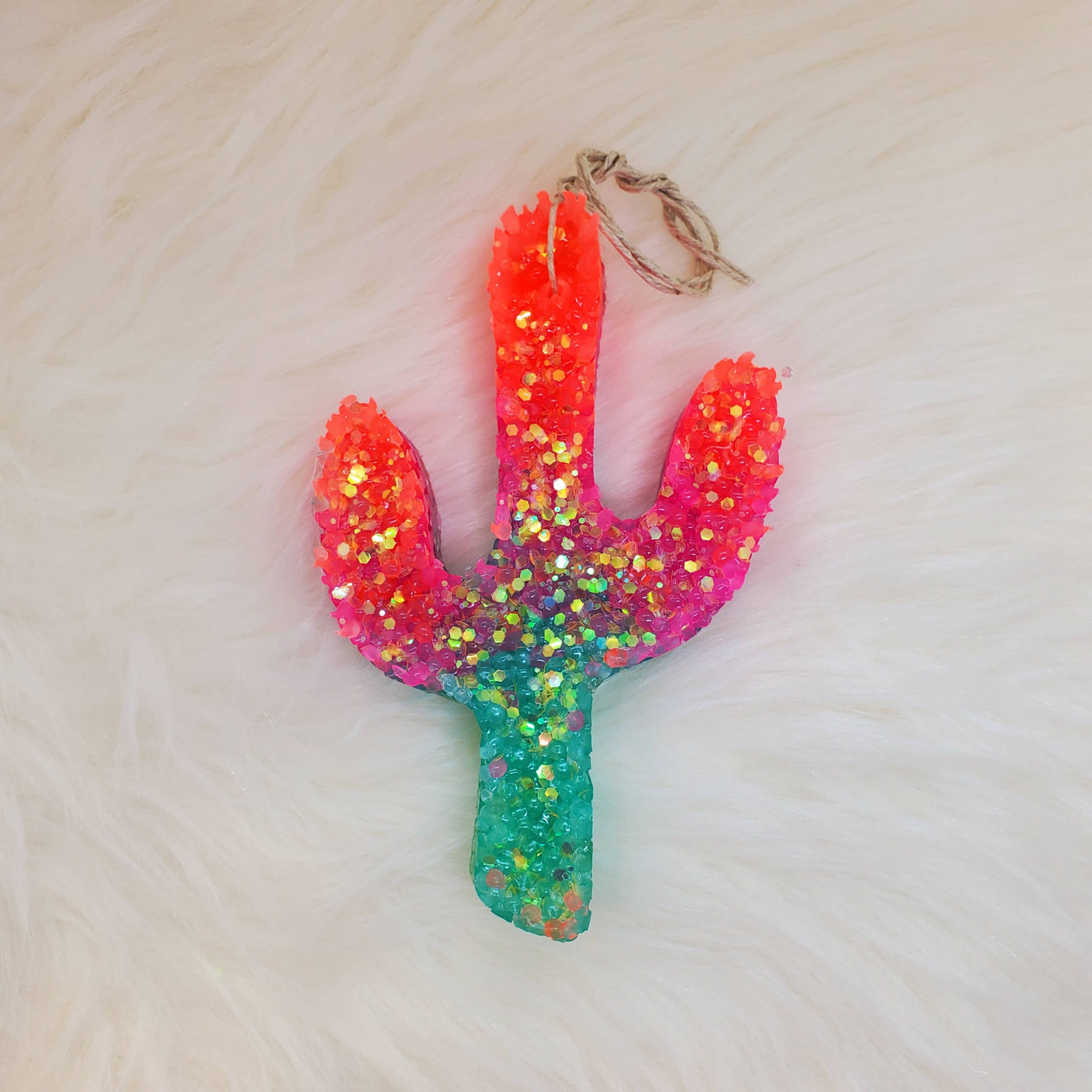 Desert Dreams Freshie: Ombre Cactus