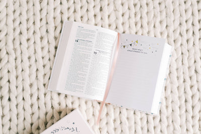 Kept in My Heart KJV Bible - Coral Woodland
