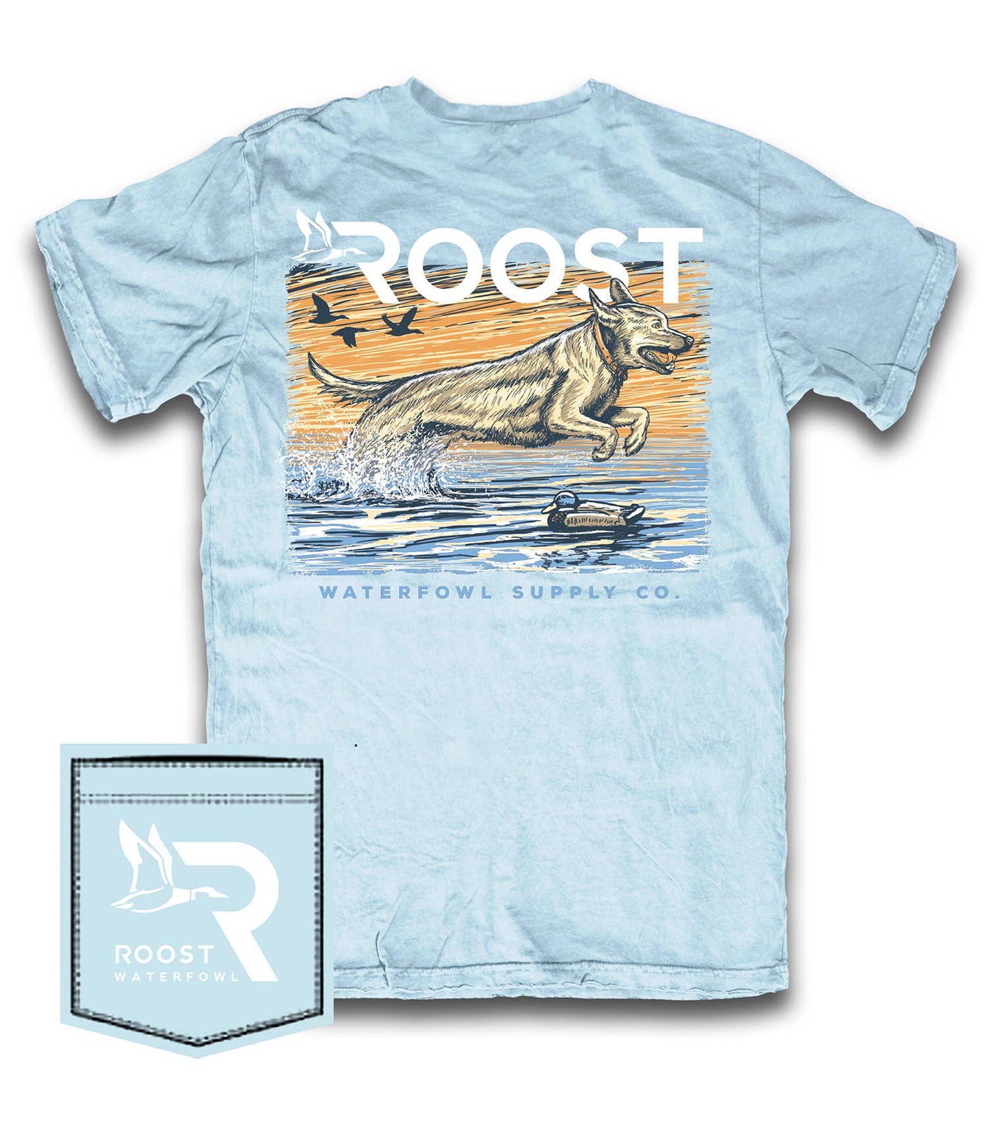 Roost Lake Lab (RW-193) Tee