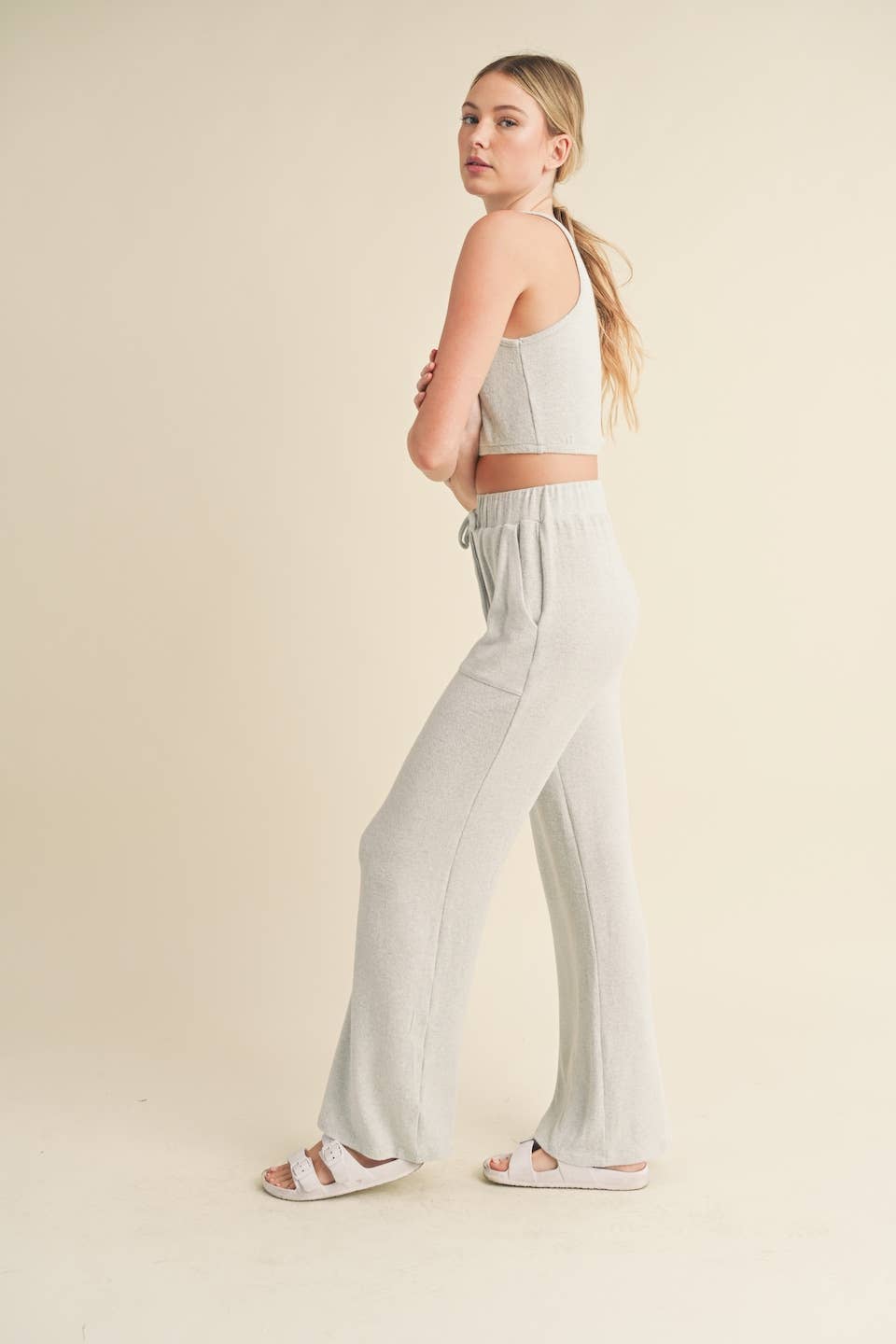 Soft Brushed Hacci Lounge Set