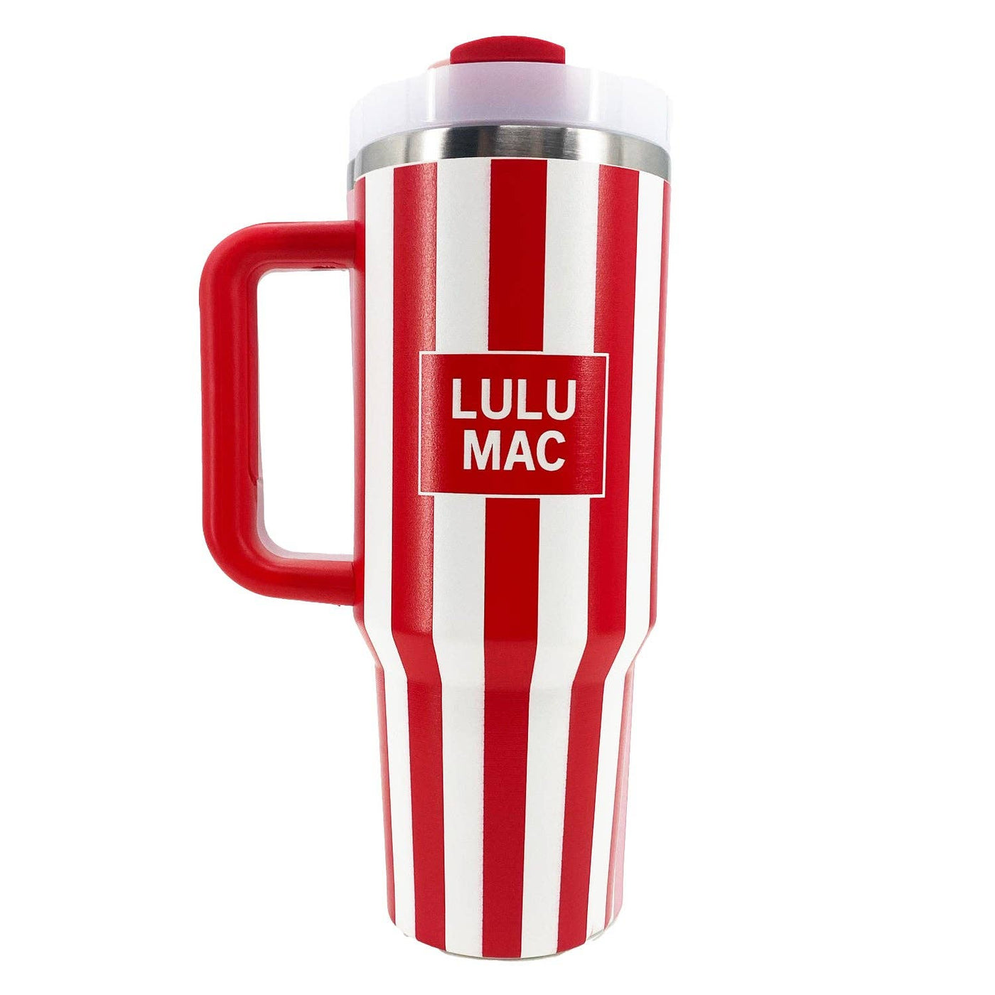 LULU MAC Stripe-Red Tumbler