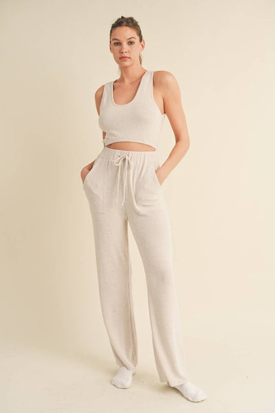 Soft Brushed Hacci Lounge Set