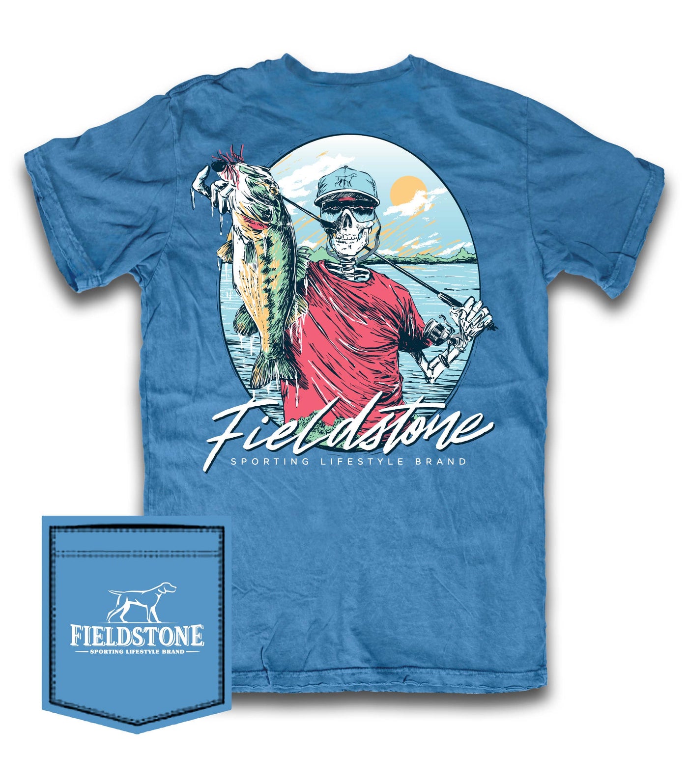 Fieldstone Bass Fisherman (584) Tee