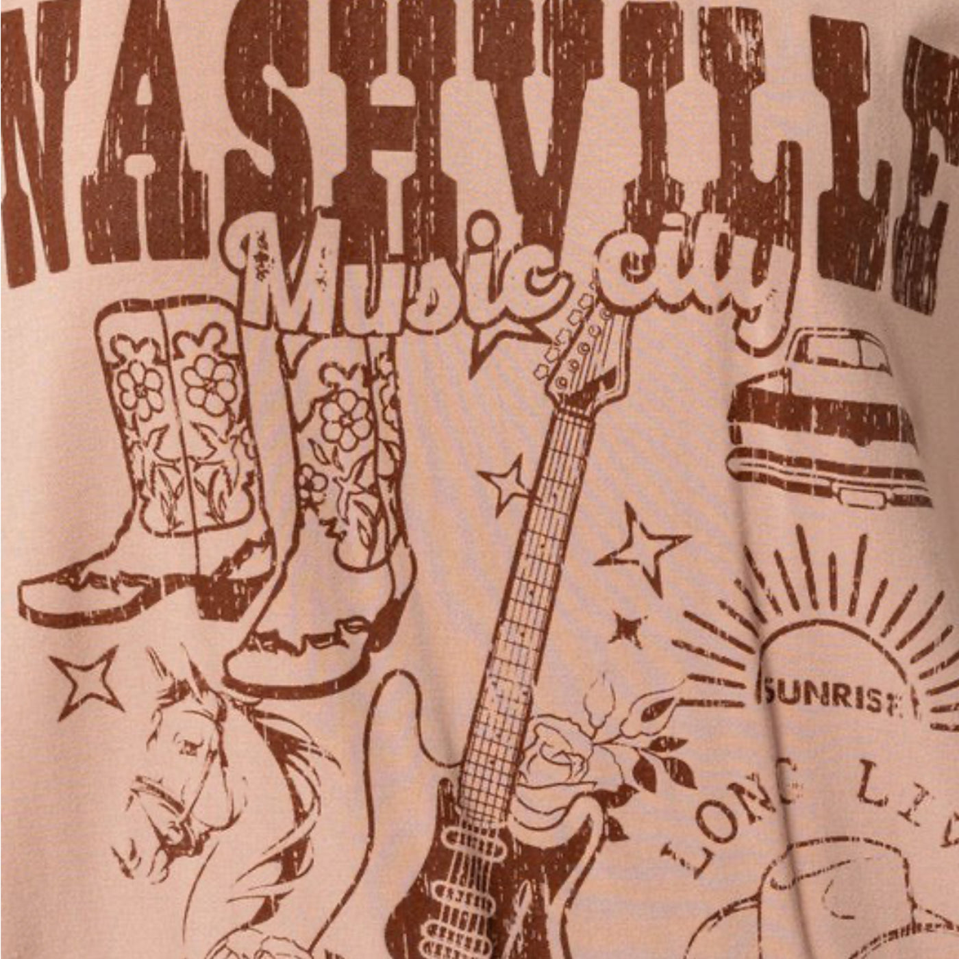 Nashville Music City Tee