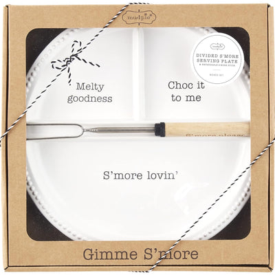 S'mores Plate & Skewer Set