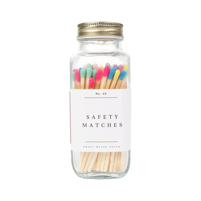 Multicolor Rainbow Tip Safety Matches