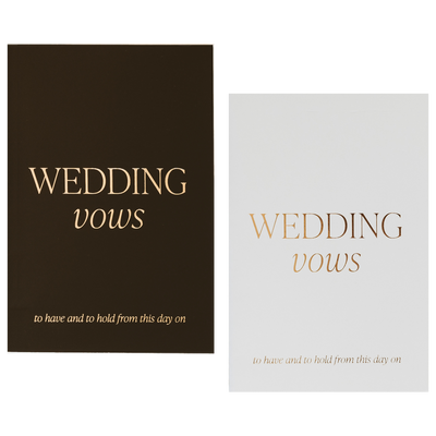 Wedding Vows Booklet Set